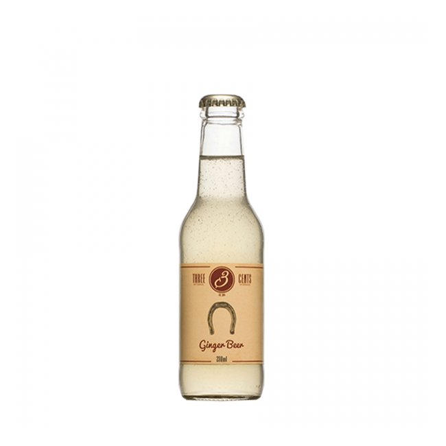 THREE CENTS GINGER BEER 24X200ML Cava365.gr