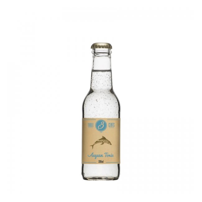 THREE CENTS AEGEAN TONIC 24X200ML Cava365.gr