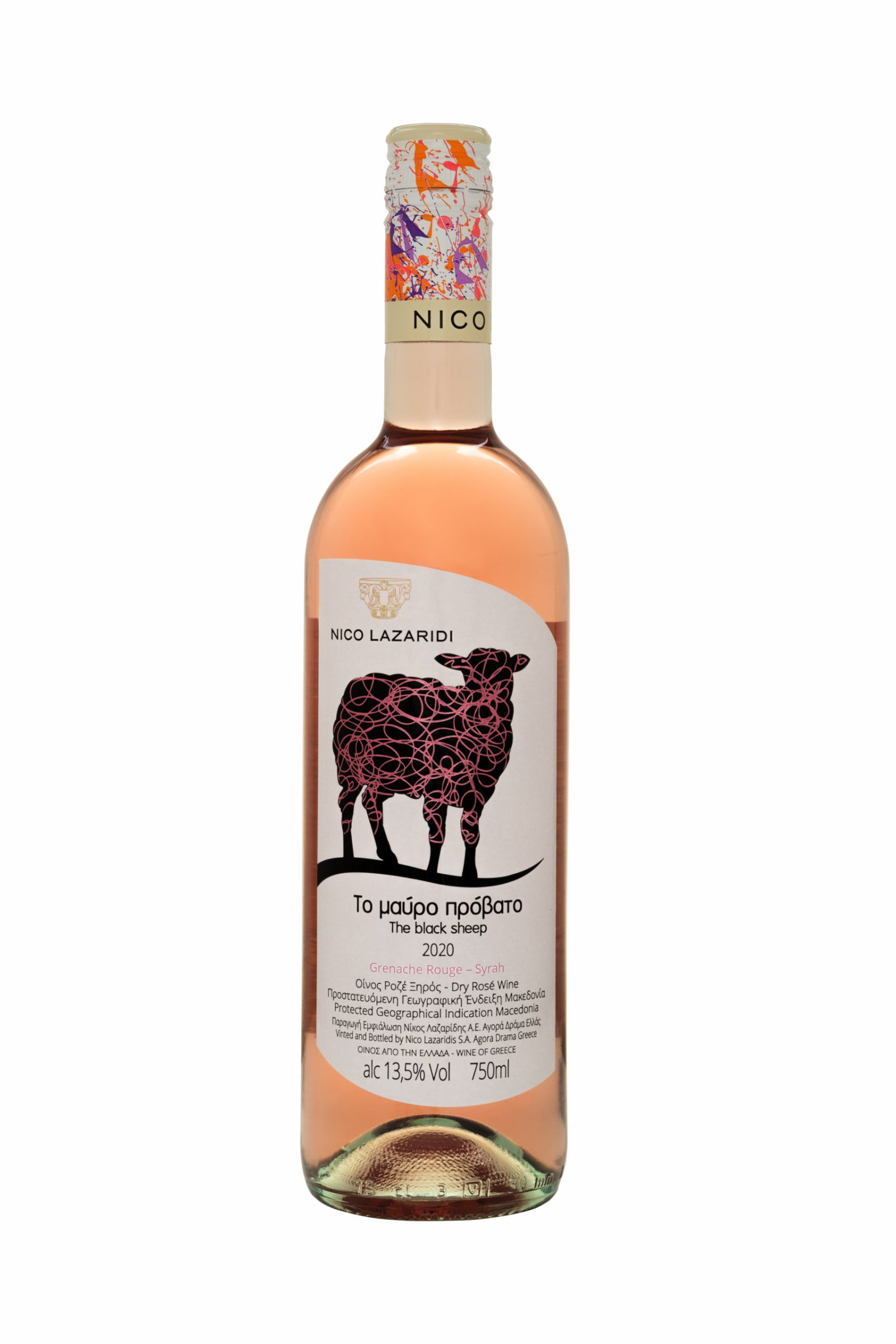 Μαύρο Πρόβατο Rosé Λαζαρίδη 0,75 LT Cava365.gr