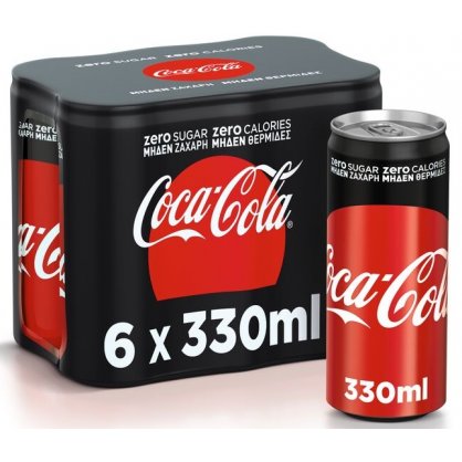 COCA COLA ZERO 24X330ML Cava365.gr