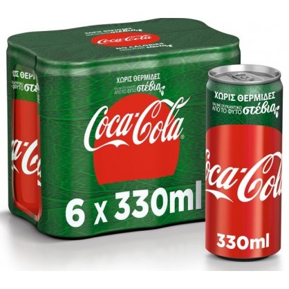 COCA COLA STEVIA 24X330ML Cava365.gr