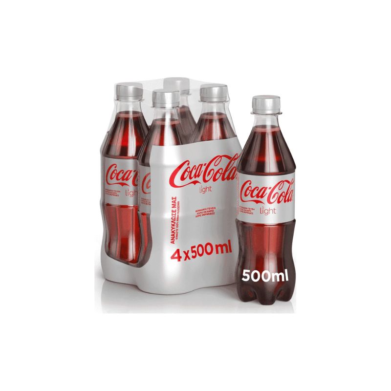 COCA COLA LIGHT 500gr (6x4pack) Cava365.gr