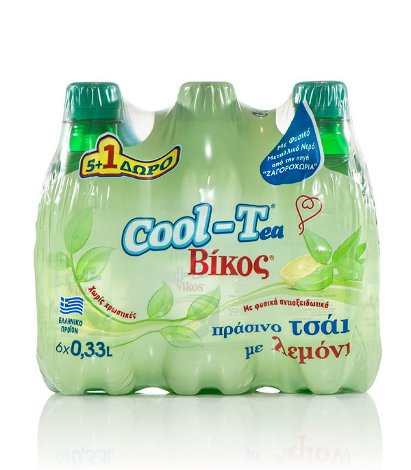 ΒΙΚΟΣ COOL TEA LEMON (5+1) 6X330ML Cava365.gr