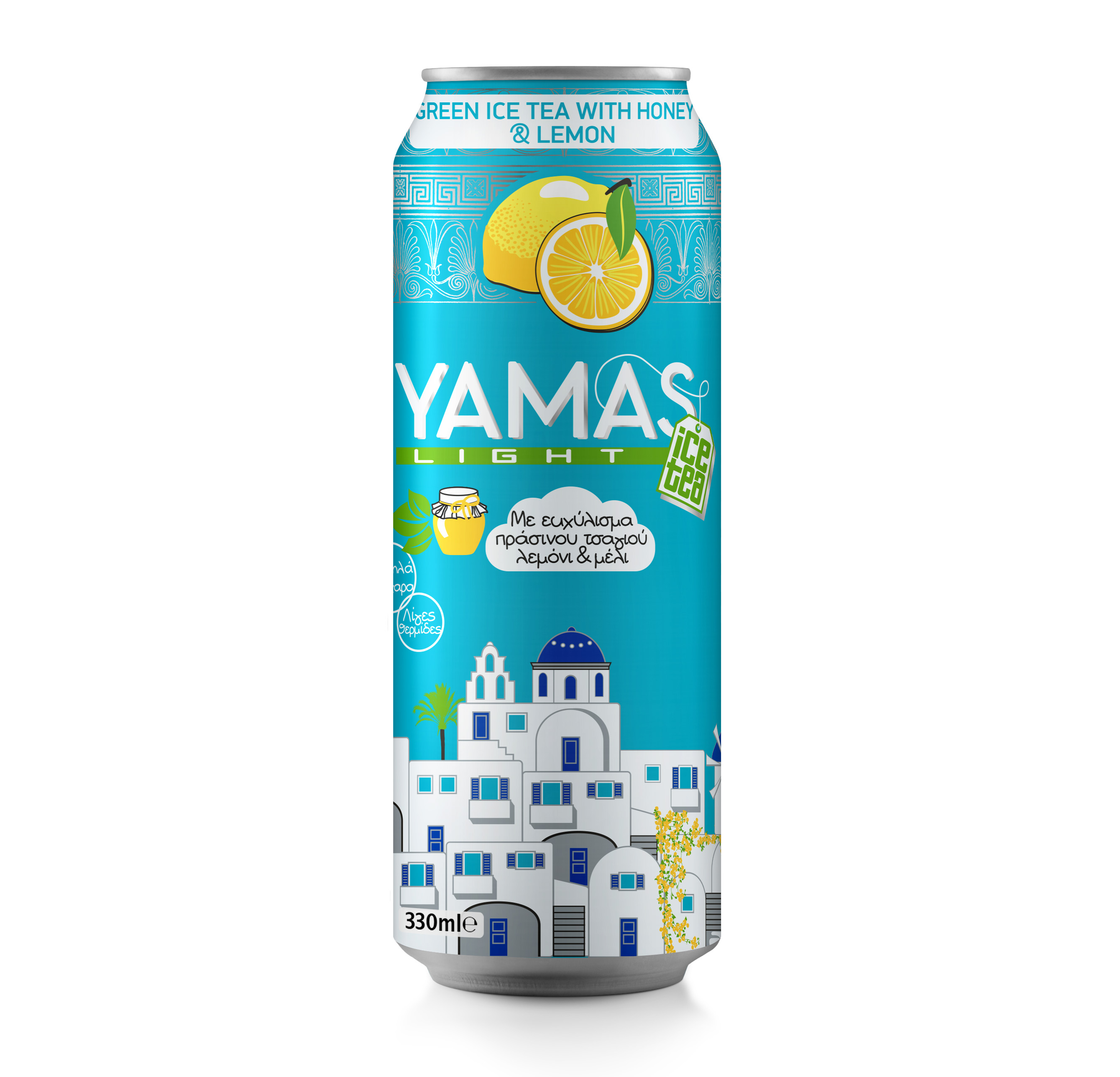 YAMAS ΛΕΜΟΝΙ LIGHT CAN 24X330ML Cava365.gr