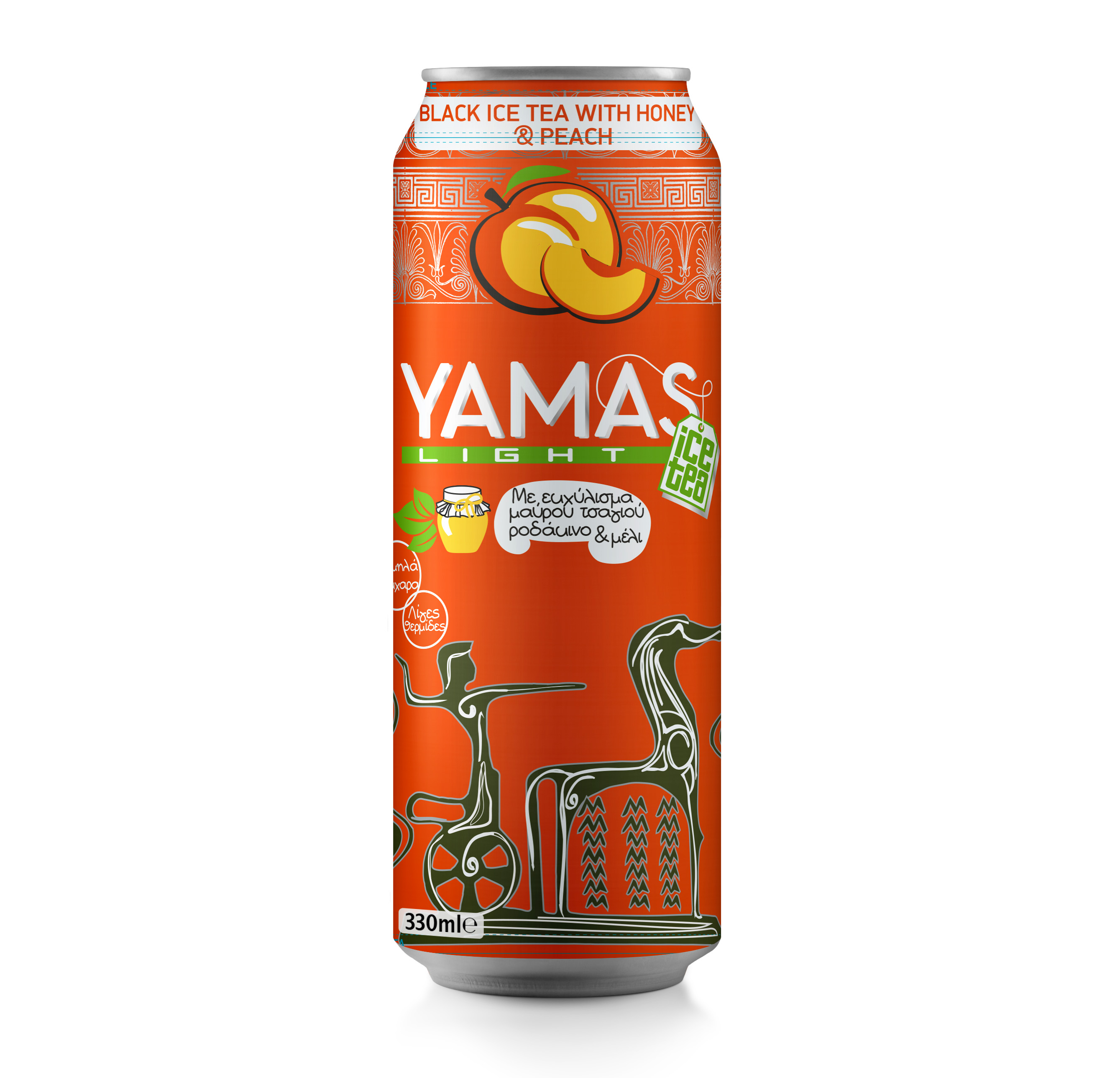 YAMAS ΡΟΔΑΚΙΝΟ LIGHT CAN 24X330ML Cava365.gr