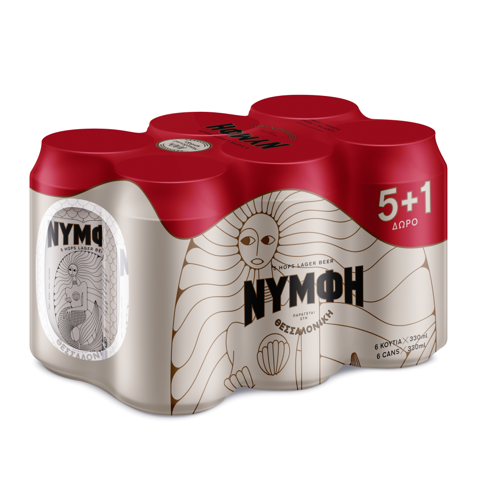 ΝΥΜΦΗ ΚΟΥΤΙ 4x6pack 330ML 5+1 Cava365.gr