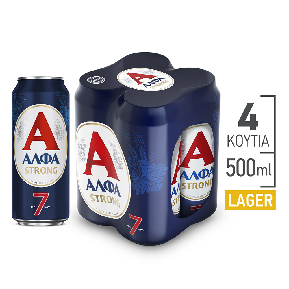 ΑΛΦΑ STRONG ΚΟΥΤΙ 24X0,50 Cava365.gr