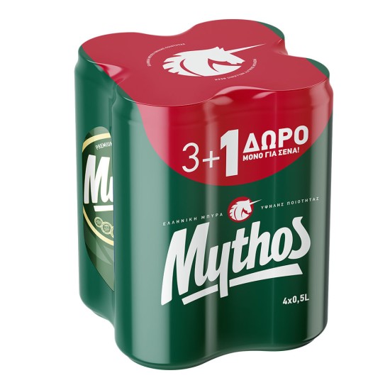 MYTHOS KOYTI 24/500ML 3+1 Cava365.gr