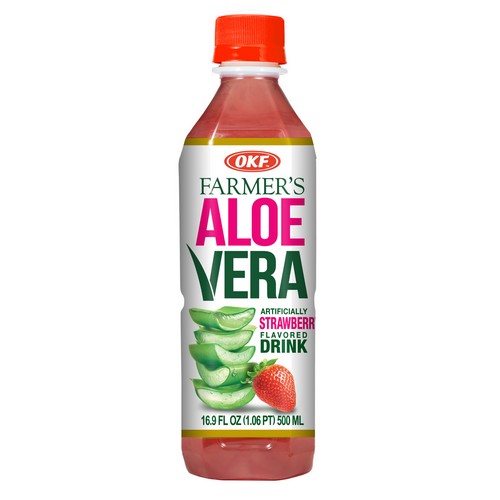 FARMERS ALOE STRAWBERRY 20X500ML Cava365.gr