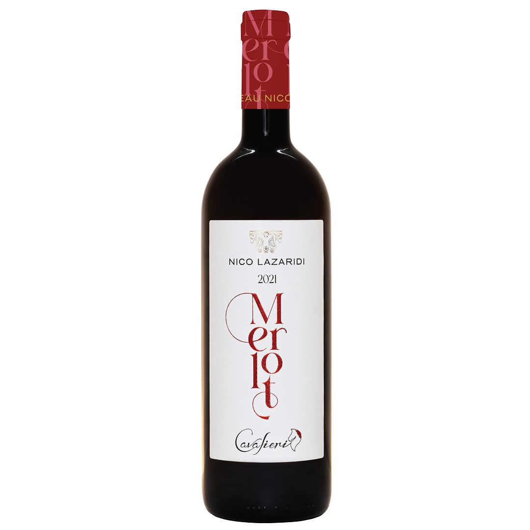 ΛΑΖΑΡΙΔΗ CAVALIERI MERLOT 750LT Cava365.gr