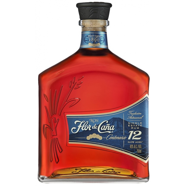 FLOR DE CANA CENTENARIO 12 Y.O 0,70 LT Cava365.gr