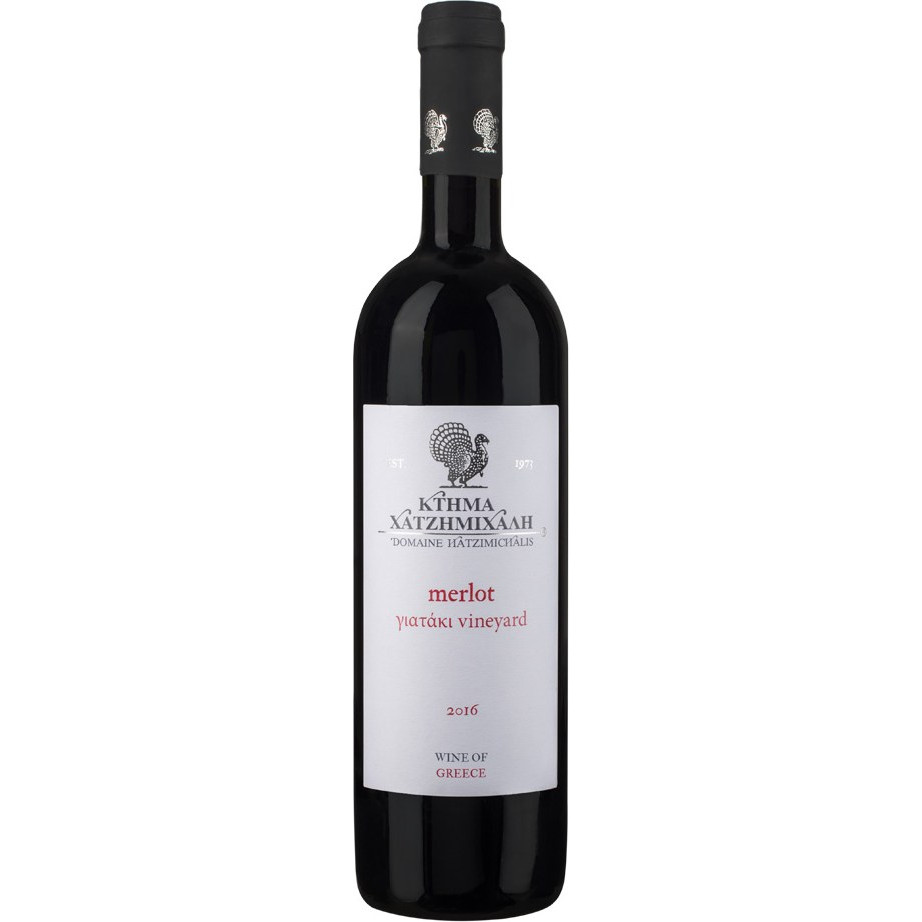 Χατζημιχάλη Merlot Γιατάκι 700ml Cava365.gr