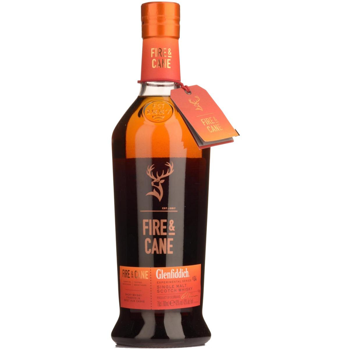 Glenfiddich fire & cane 700ml 43% Cava365.gr