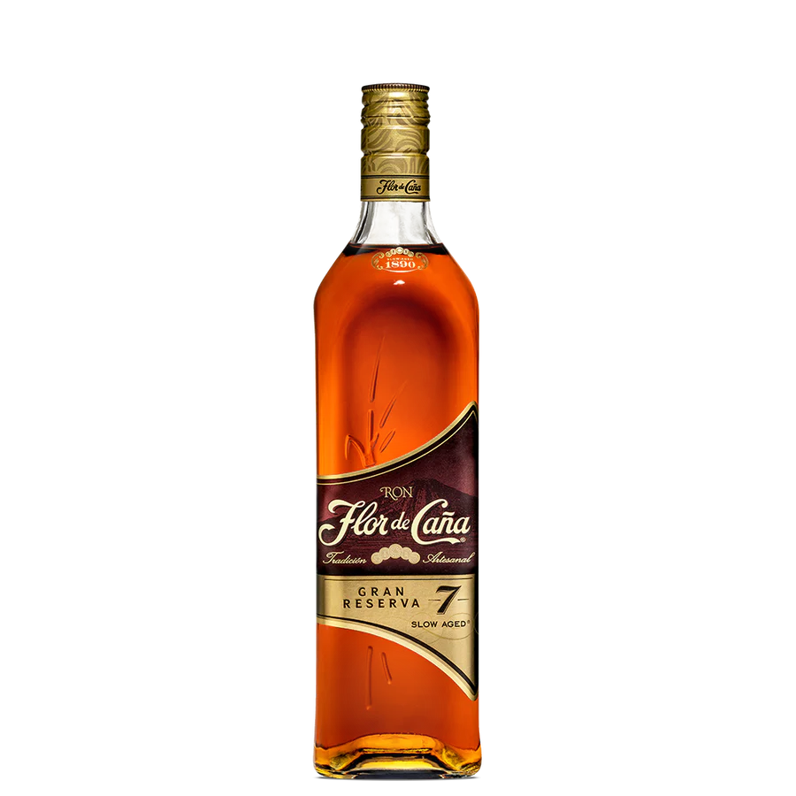 Flor de cana 7y gran reserva 40%alc 700ml Cava365.gr