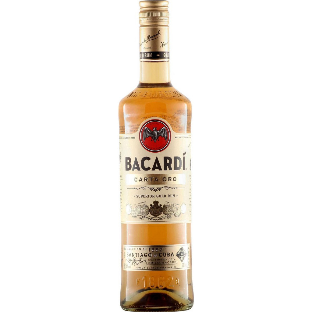 BACARDI CARTA ORO 700ML 37.5% Cava365.gr