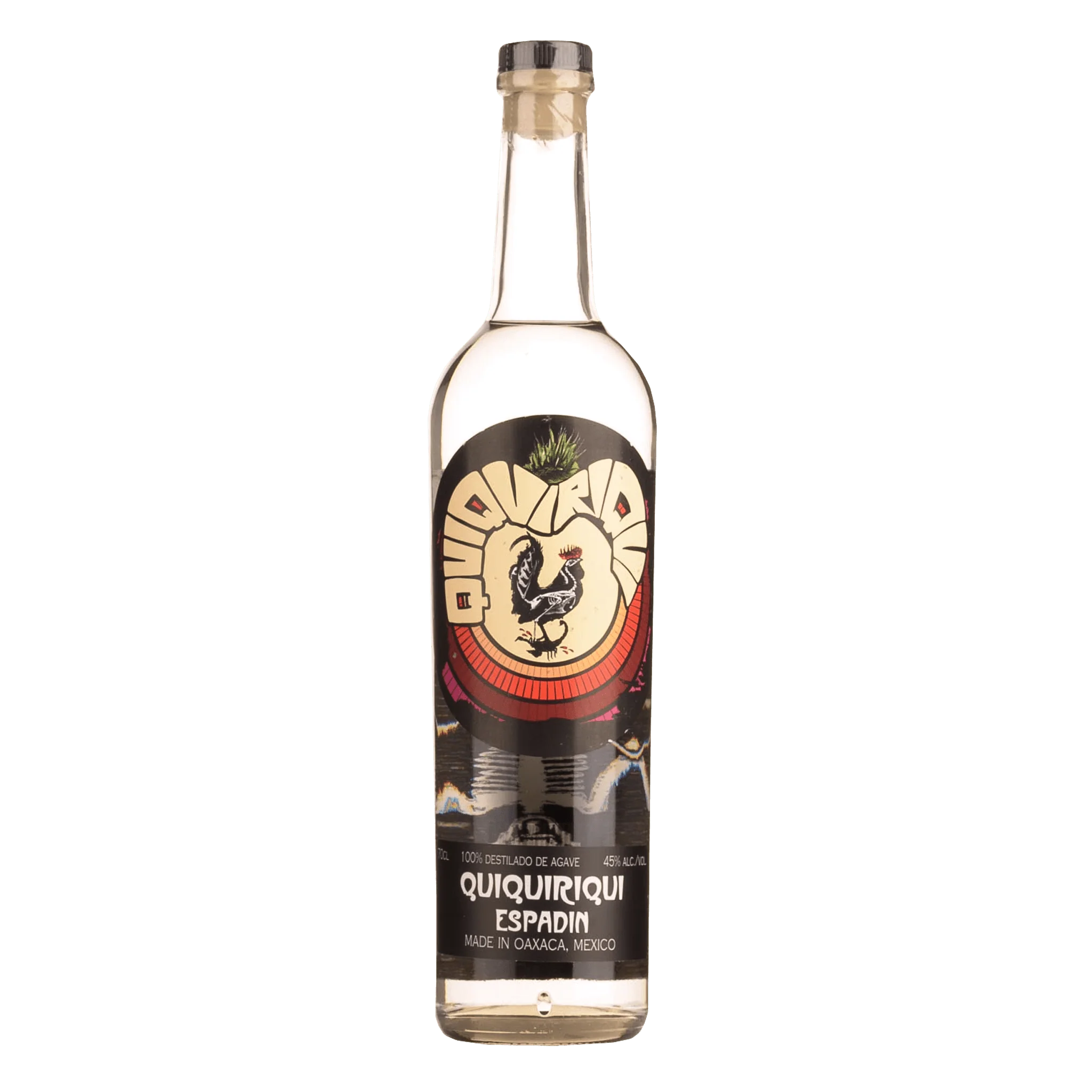 Quiquiriqui mezcal espadin 45%alc 700ml Cava365.gr