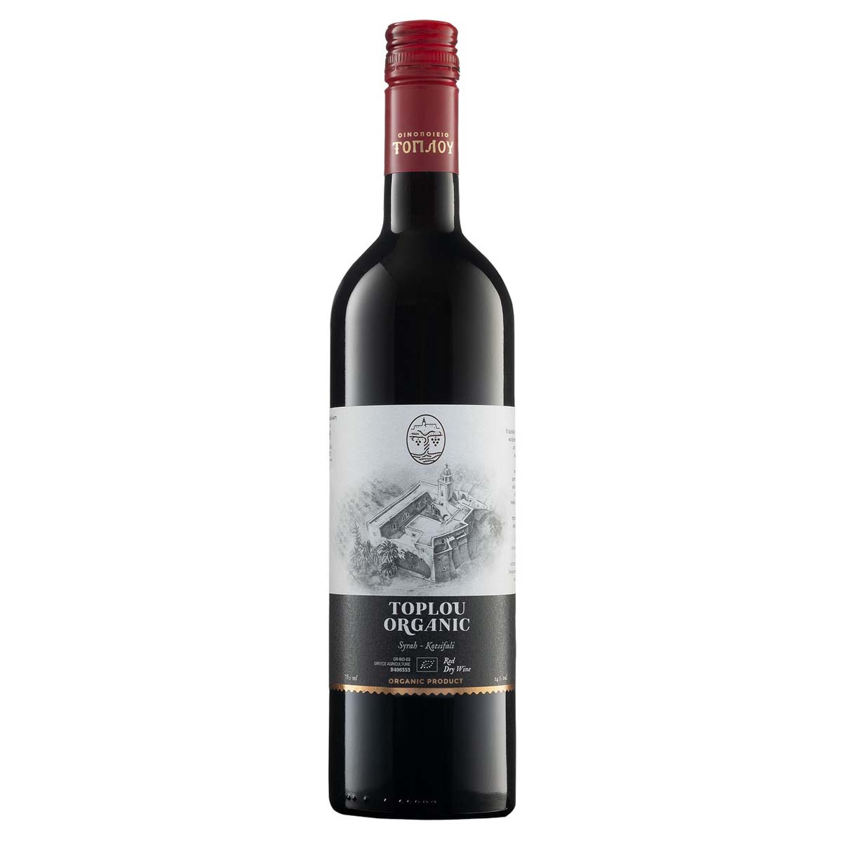 ΤΟΠΛΟΥ ORGANIC ΕΡΥΘΡΟ 750ML Cava365.gr