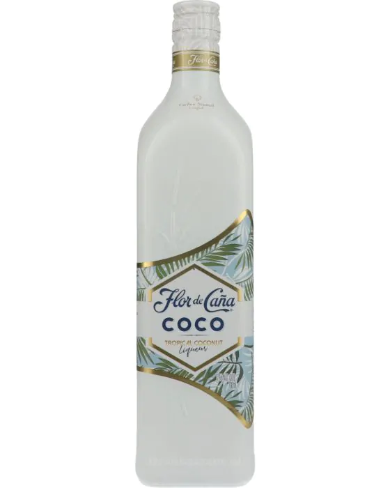 Flor de cana tropical coco liqueur 17%alc 700ml Cava365.gr