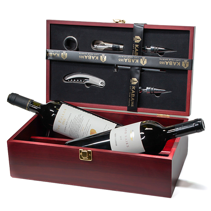 ΞΥΛΟΚΙΒΩΤΙΟ 2 ΦΙΑΛΩΝ – ΕΞΑΡΤΗΜΑΤΑ ΚΡΑΣΙΟΥ Cava365.gr